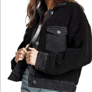 Teddy Sherpa denim jacket.
